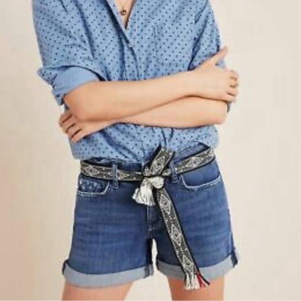 Anthropologie Pilcro slim boyfriend denim short